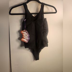 YITTY Nearly Naked Black Thong Bodysuit